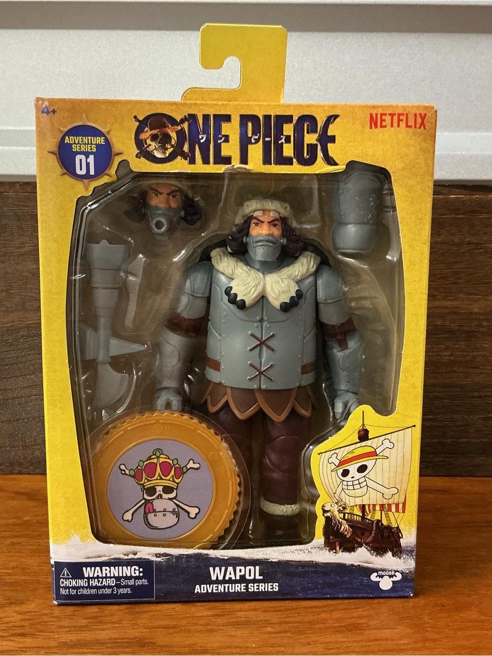 Moose Toys Netflix One Piece Adventure Series 01 Wapol Figure
